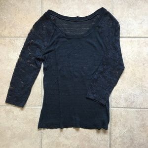 Urban Outfitters lace long sleeve top